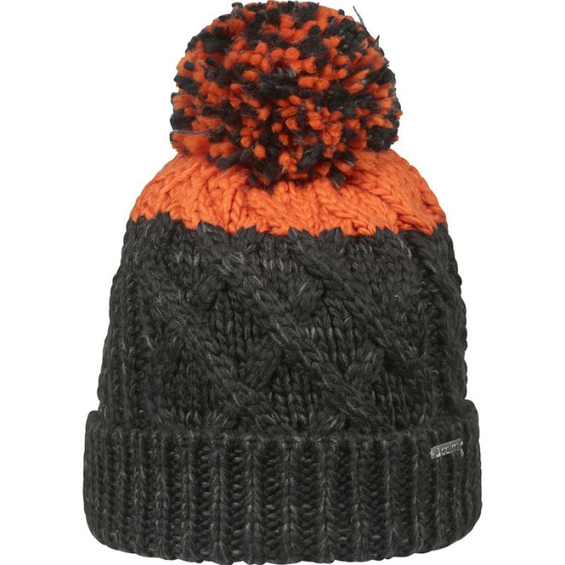 Cairn Damien Hue til Herre - Sort/Orange Vinterhue