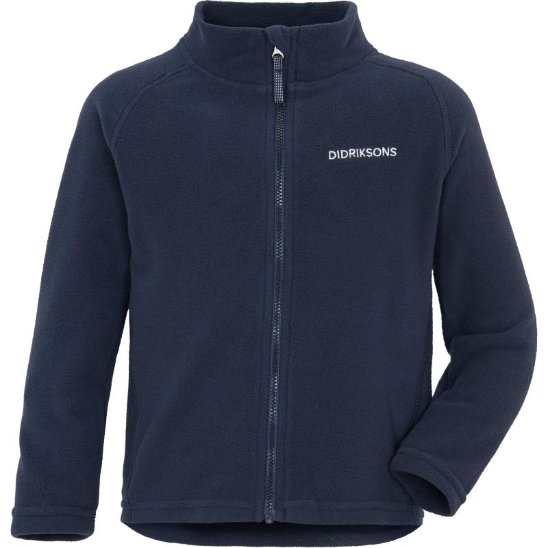 Didriksons Monte junior fleecejakke i navy - tilbud!