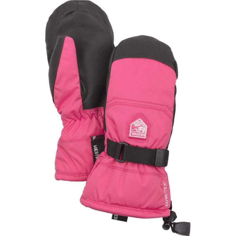 Hestra Gore-Tex Gauntlet Luffer til Børn - Pink
