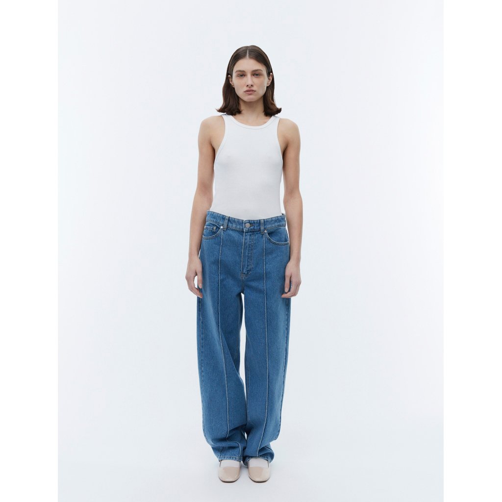2ND Purity Tt Daily Cotton Rib Tanktop - Bæredygtig Stil