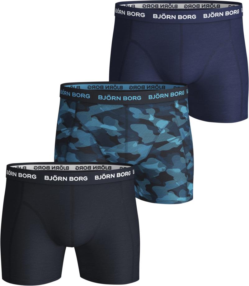 3-pak Boxershorts fra Björn Borg - Perfekt Fit og Komfort