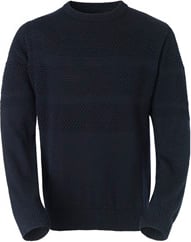 Asivik M North Sea Sweater i Navy - Klassisk Sømandstrøje