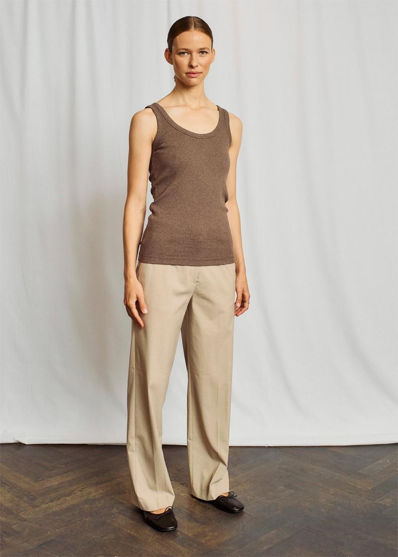 BS Charlotte Regular Fit Top i Brun - Fantastisk Tilbud!