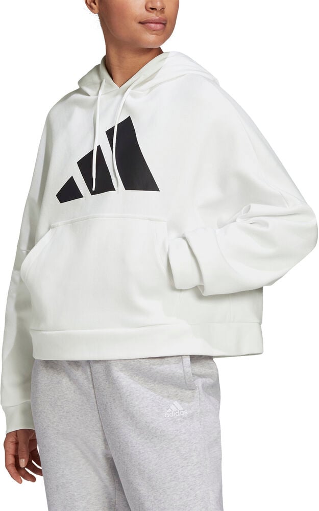 Stilfuld Adidas Hættetrøje med Grafisk Design til Damer