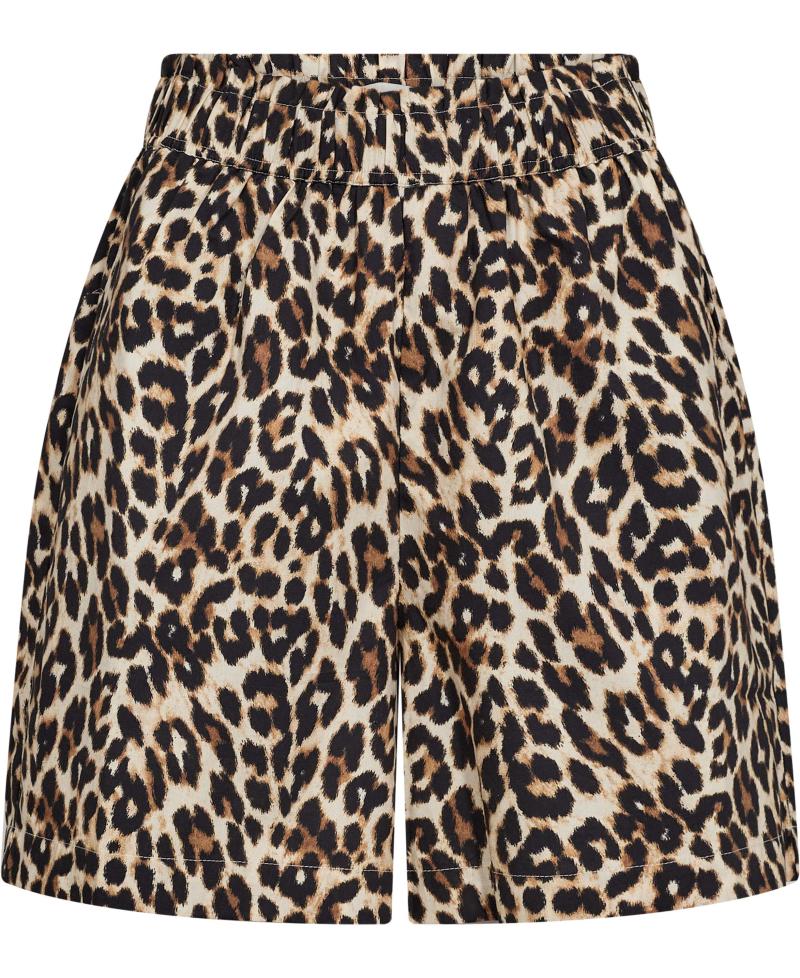 Blancall Shorts med Leopardprint - Casual Stil til Damer