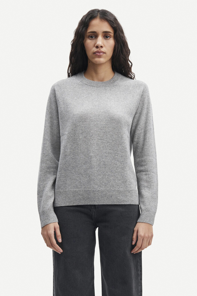 Boston Oneck 6304 - Lækker kashmir sweater til damer