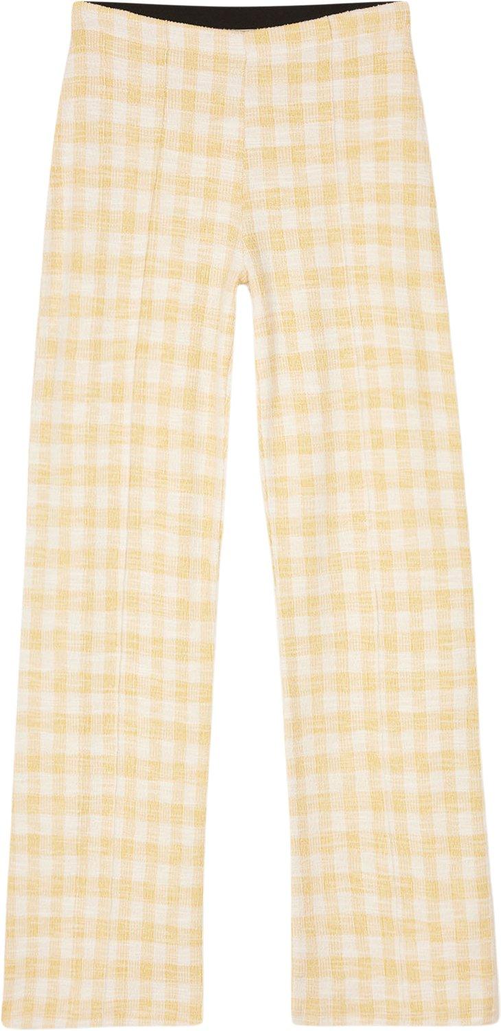 Boucle Jersey Pirla Bukser - Hvid Tern til Damer