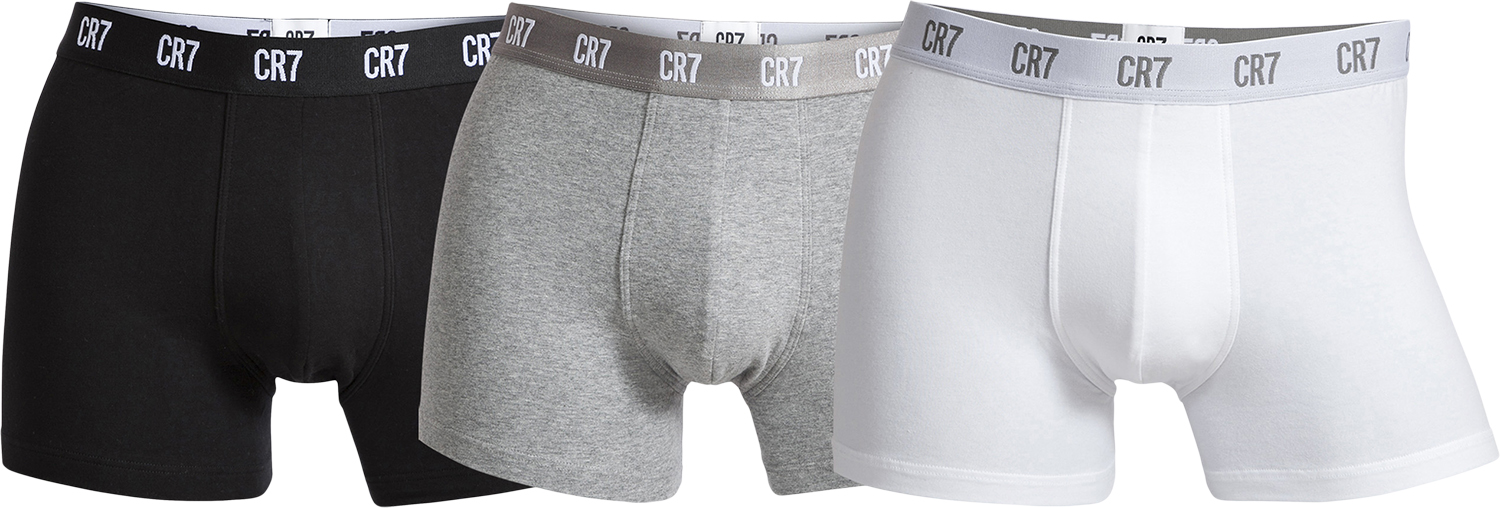CR7 Basic Trunks 3-pak – Komfortable boxershorts