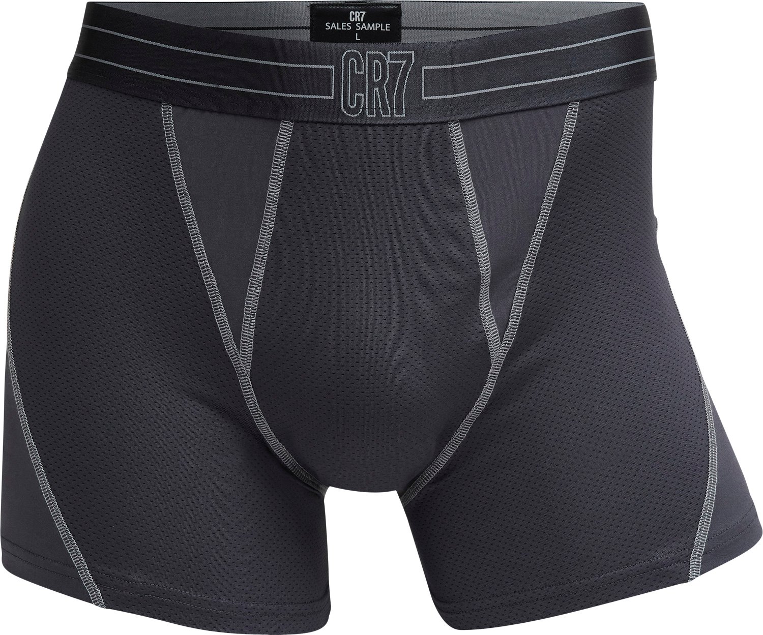 CR7 Fashion Boxershorts i Grå Mesh - Fantastisk Tilbud!