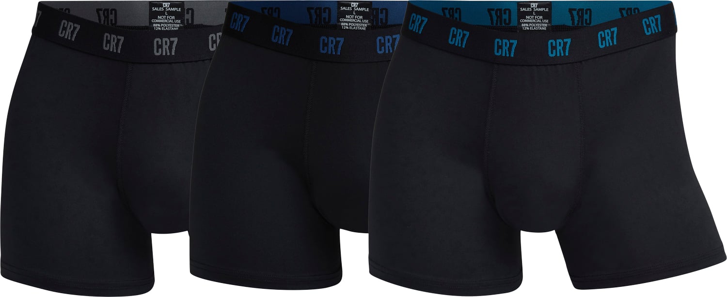 CR7 Boxershorts 3-pak med stilfulde designs