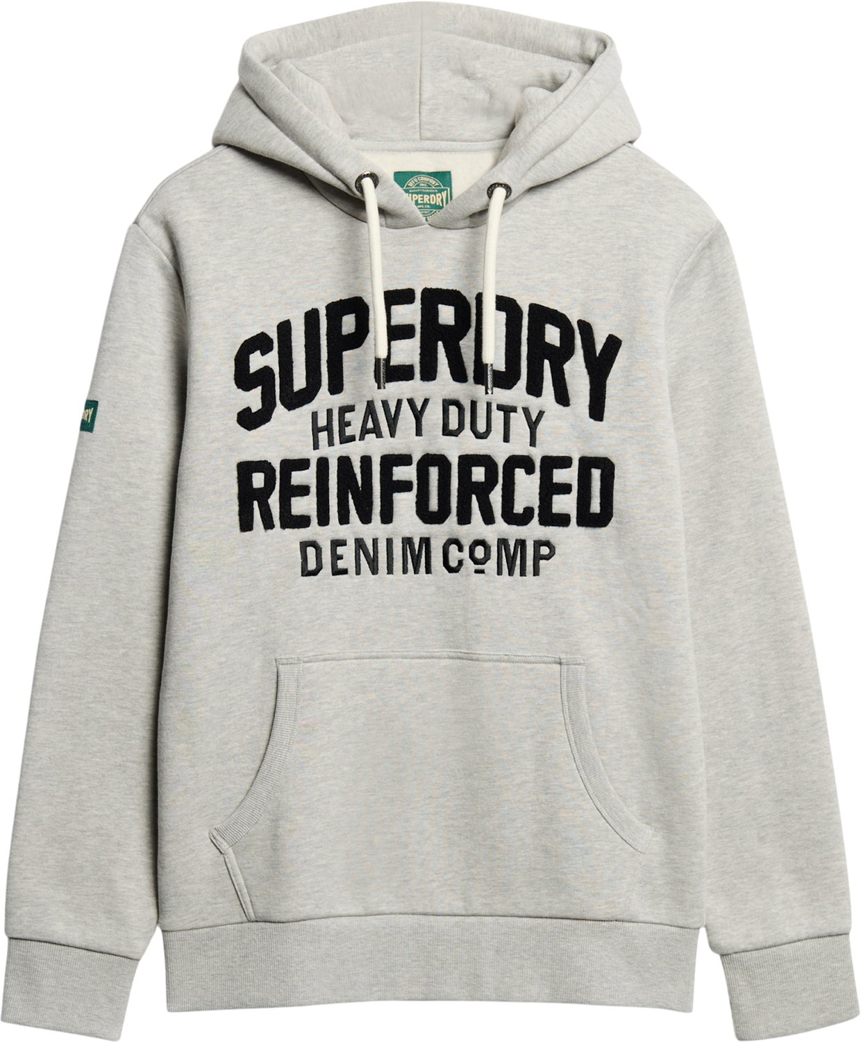 Broderet Skrift Grafik Hoodie fra Superdry