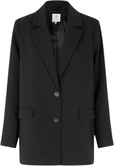 Evie Classic Blazer - Elegant sort blazer til kvinder