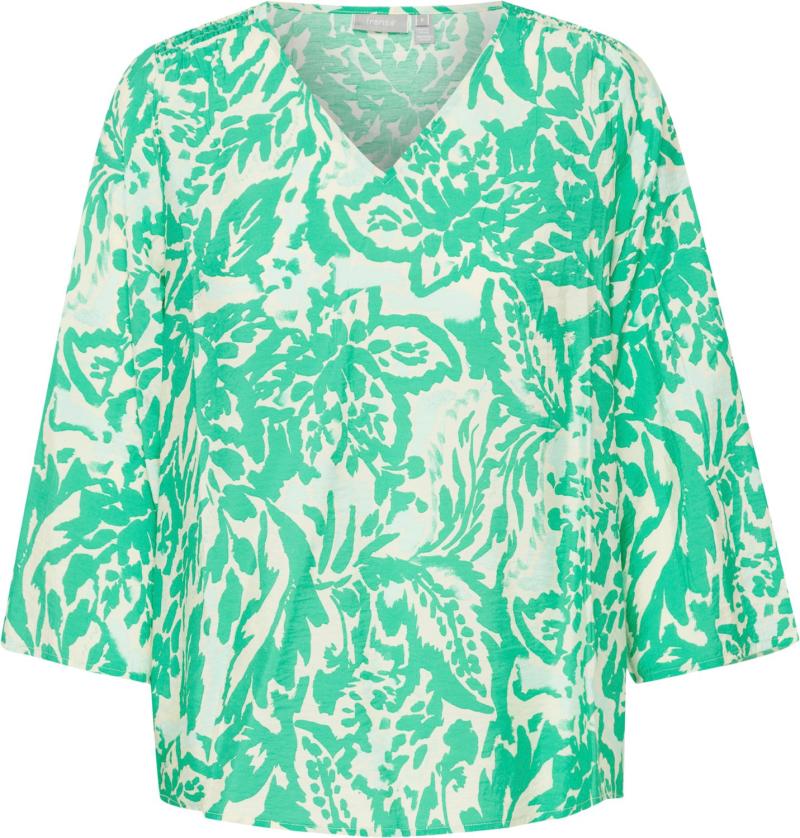 Fransa Kortærmet Bluse - Blarney AOP MS24 01A