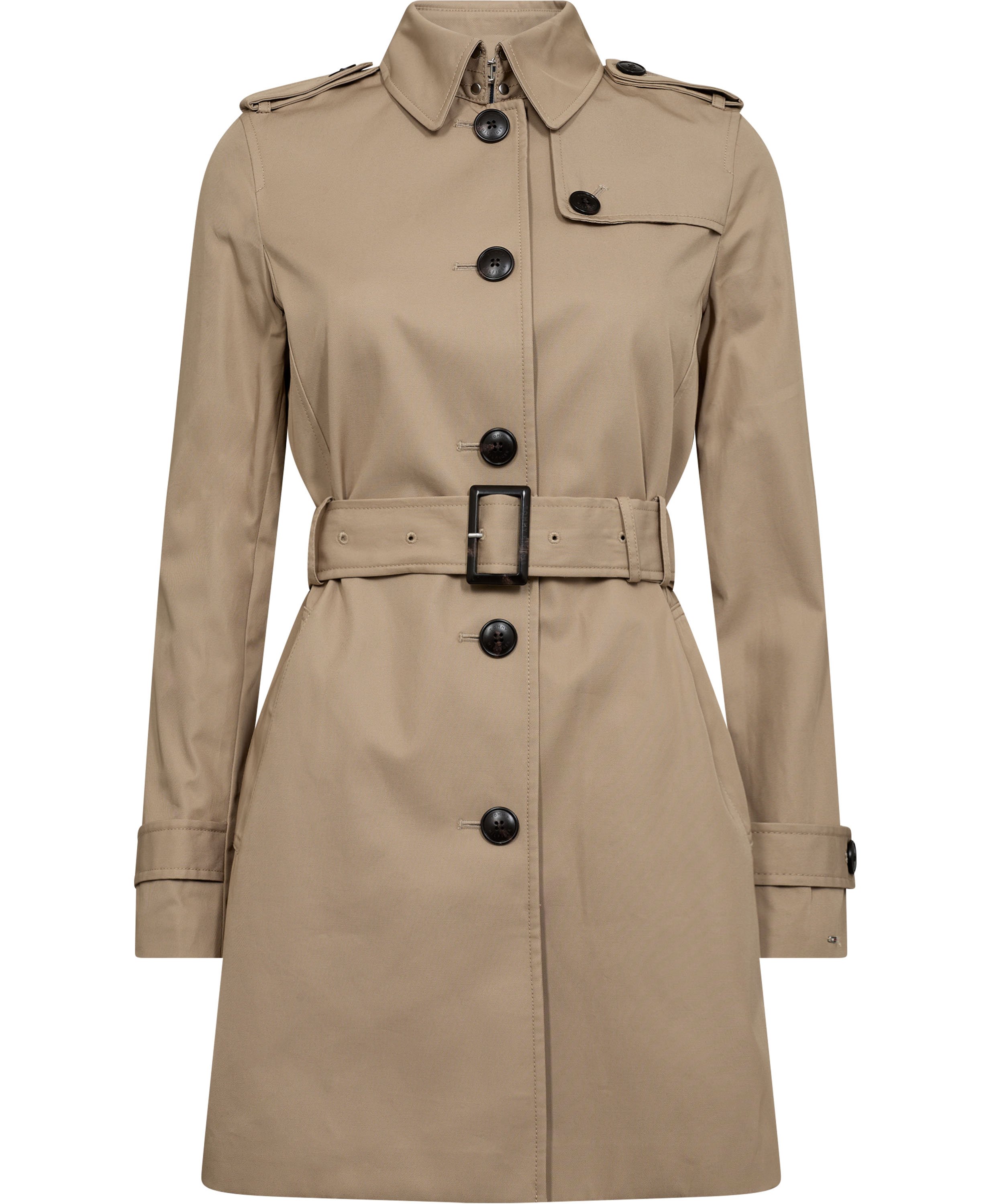 Beige Heritage Trench Coat fra Tommy Hilfiger - Udsalg!