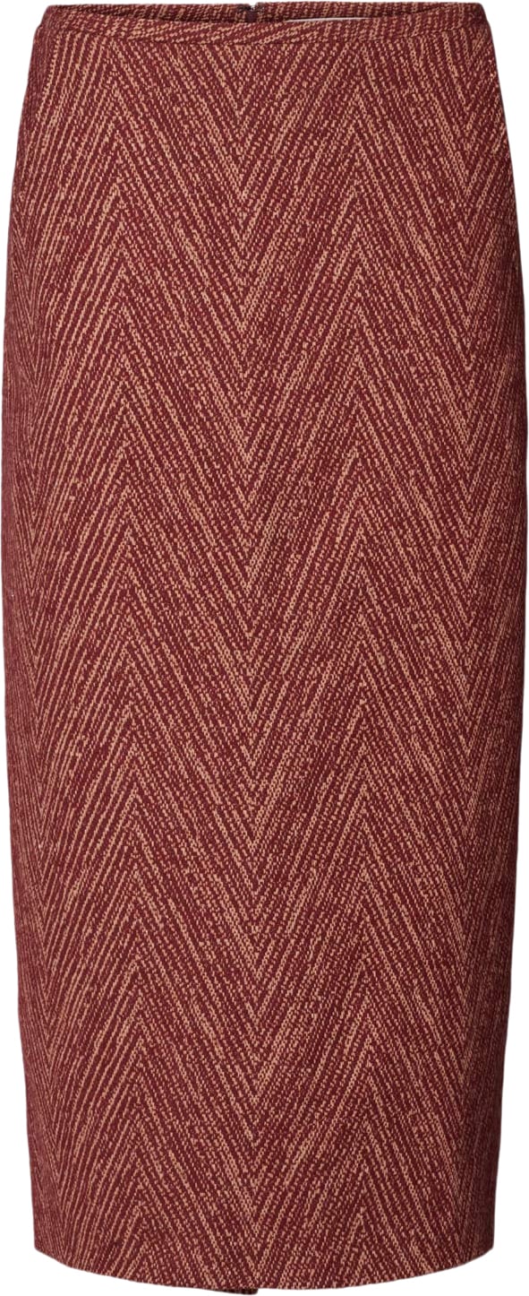 Bordeaux Maxi Nederdel Luzie - Rabens Saloner