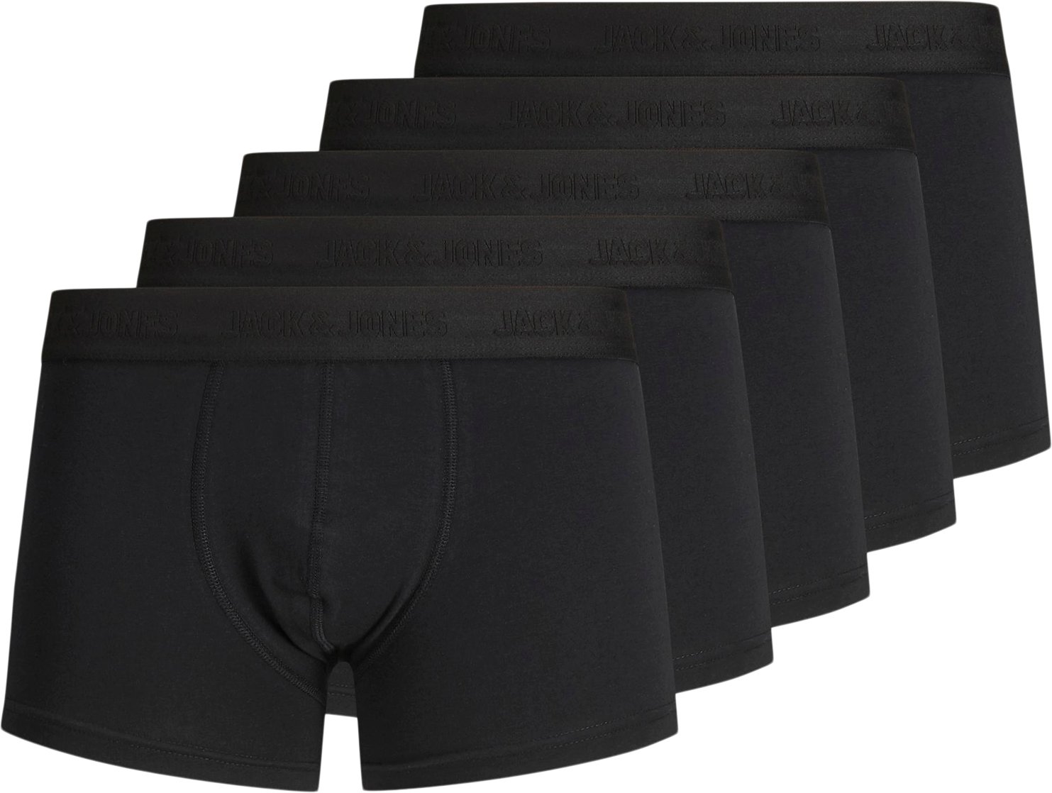 Jactone In Tone Boxershorts 5-pak - Uden Fly