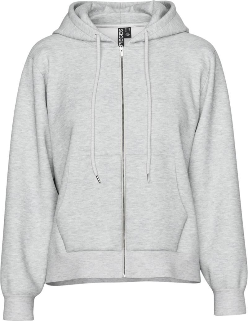 Grå Hættetrøje fra Pieces - Komfortabel Loungewear