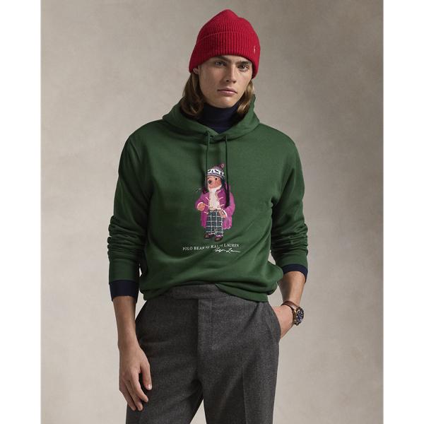 Sæsonbestemt Fleece Hoodie med Holiday Bear fra Polo Ralph Lauren