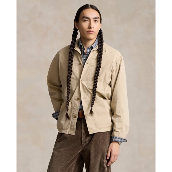 Blød Fade Overskjorte fra Polo Ralph Lauren - SURREY TAN