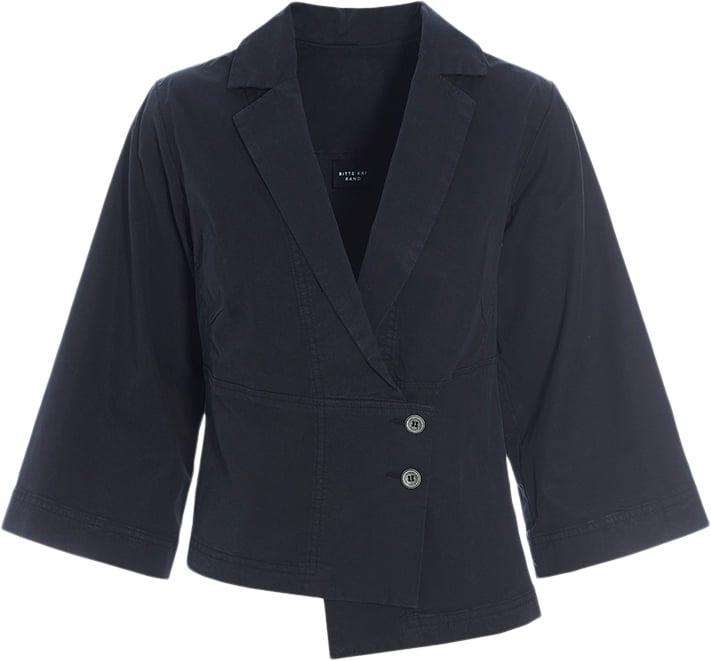 Asymmetrisk sort blazer fra Bitte Kai Rand