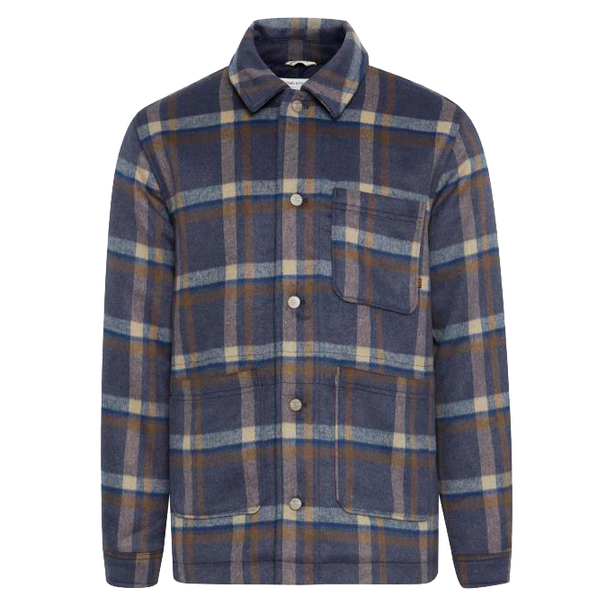 Blend Herre Skjorte m. for - Ensign Blue - XL