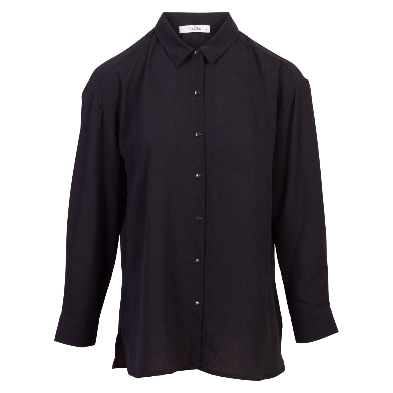 ChaCha Dame Skjorte - Black - XL