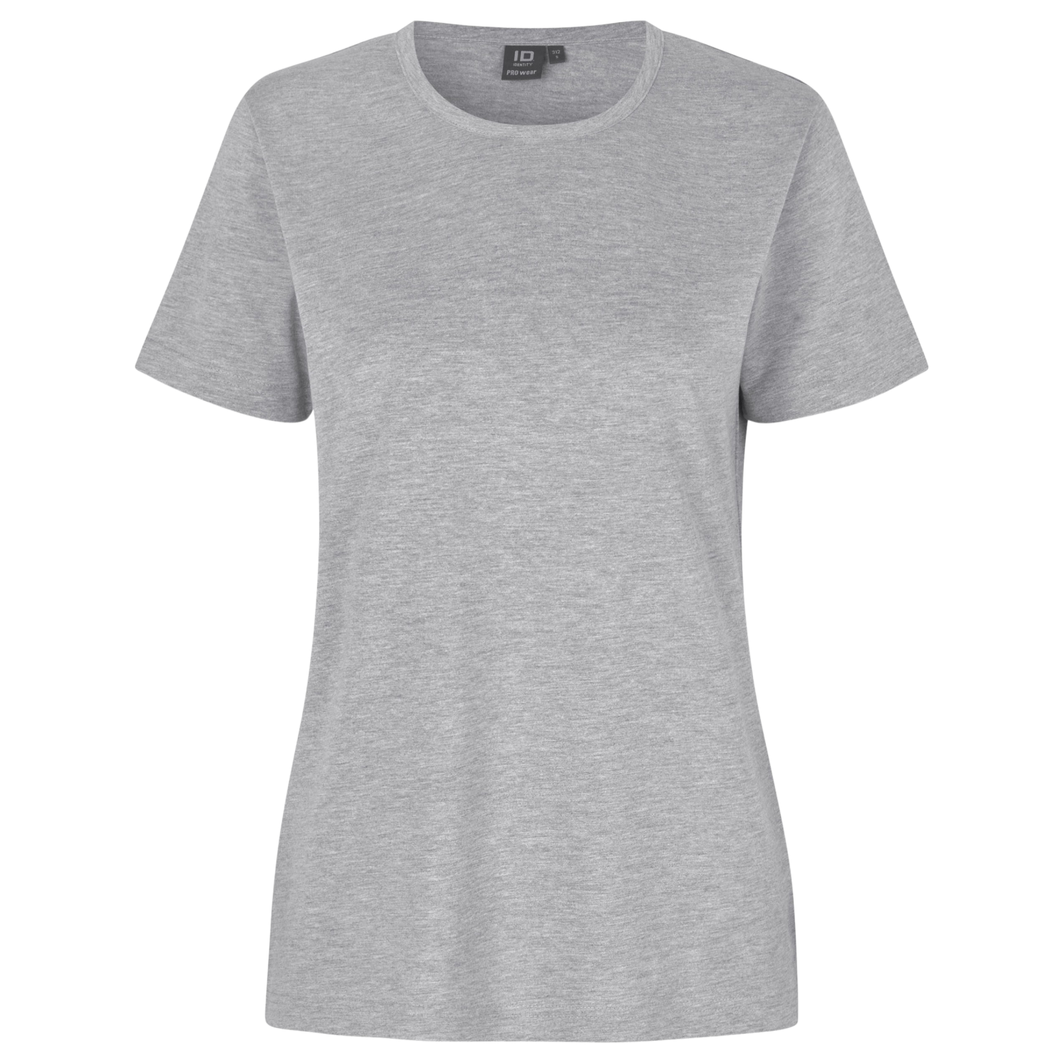 ID Pro Wear Dame T-shirt - Grey Melange - 7XL